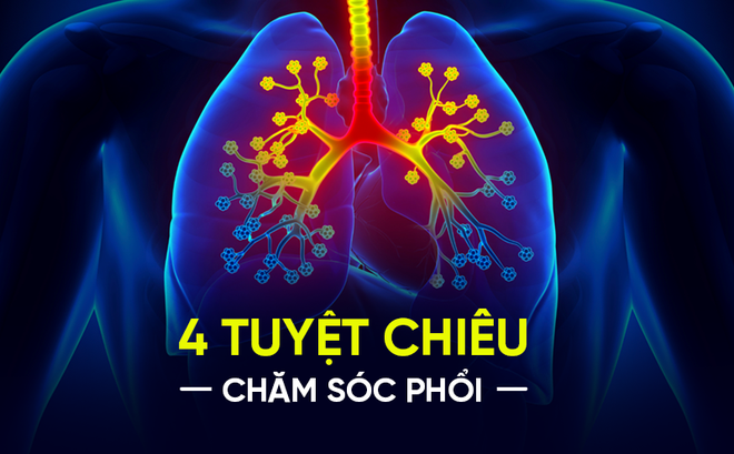 3 bí quyết chăm sóc phổi
